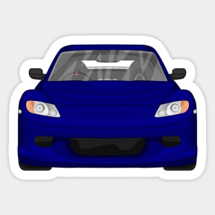 RX8 NAVY Sticker